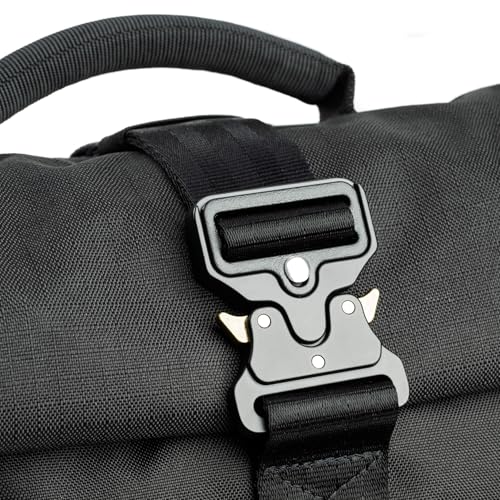 Think Tank FocusPoint 22L RollTop Camera Backpack - Asphalt Black: Expandable Travel & Camera Backpack with Laptop Sleeve, Quick Side and Back Access, Rain Cover – Versatile Photography & Travel Bag - color: Asphalt Black, size: 22 Liters