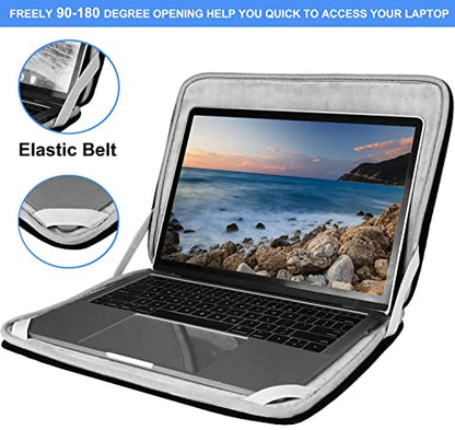Laptop Case Sleeve 13.3 inch, Protective Computer Cover Sleeve Tablet Briefcase Carrying Bag Compatible with MacBook Air/MacBook Pro, HP, ASUS, Acer, Lenovo, Notebook, Computer, Black - color: Black, size: 13.3 Inch