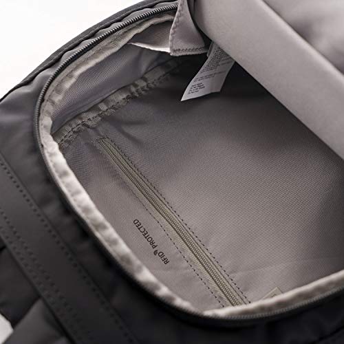 Hedgren VOGUE SMALL Backpack – Rear Zip Main Access, Padded Tablet Pocket, RFID-Blocking Security, Adjustable Straps & Water-Repellent Nylon - 5.86 L (Black) - color: Black