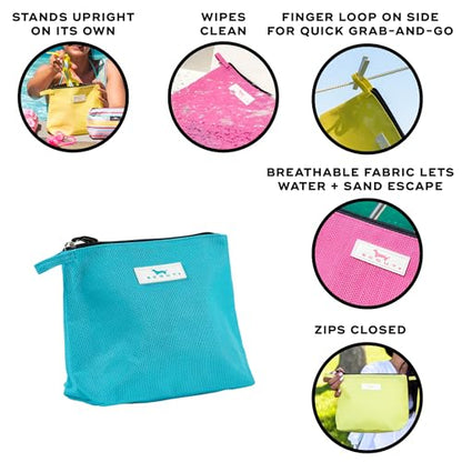 SCOUT Go Getter Pouch- Water-Resistant, Toiletry Bag - Pool - color: Pool