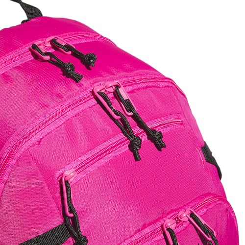 adidas Defender 5 Backpack for Sports, Gym, School and Travel, 33L, Team Shock Pink 2/Black, OSFA - color: Team Shock Pink 2/Black