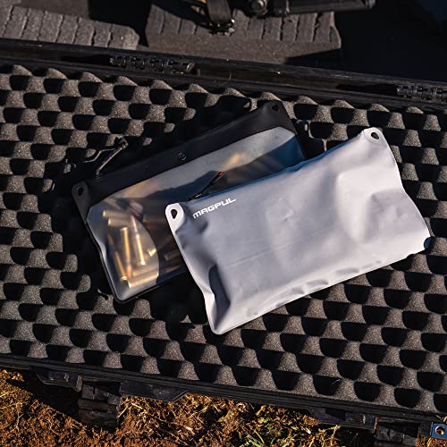 Magpul DAKA Lite Pouch Zippered Tactical Range Tool and Gear Bag - color: Gray, size: Medium (7" x 12")