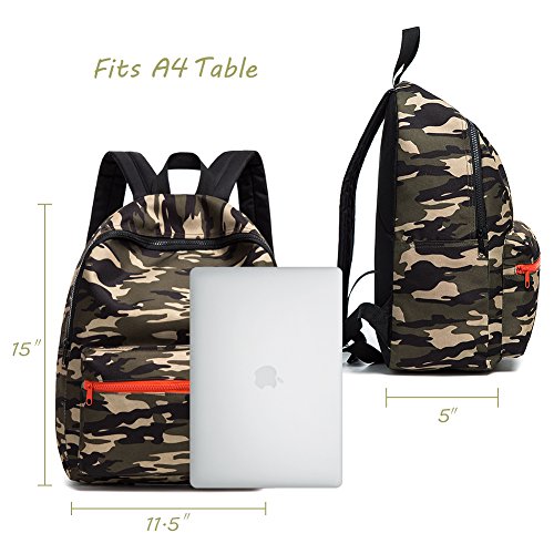 CAIWEI US Army Camo Children's backpack (Camo1) - color: Camo1