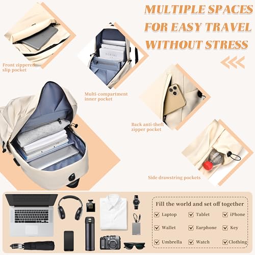 FSD. WG Casual Bag for Men Fashionable Outdoor Bag Popular Travel Bag Casual Large Capacity - color: 10045milk White