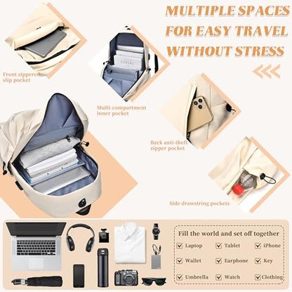 FSD. WG Casual Bag for Men Fashionable Outdoor Bag Popular Travel Bag Casual Large Capacity - color: 10045milk White