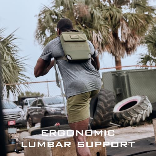GORUCK Ruck Plate Carrier 3.0 - Streamlined Weighted Rucking Backpack w/Ergonomic Back Support & Extra Padded Straps - Compatible Ruck Plates, Ranger Green - color: Ranger Green