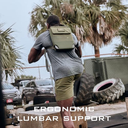 GORUCK Ruck Plate Carrier 3.0 - Streamlined Weighted Rucking Backpack w/Ergonomic Back Support & Extra Padded Straps - Compatible Ruck Plates, Ranger Green - color: Ranger Green