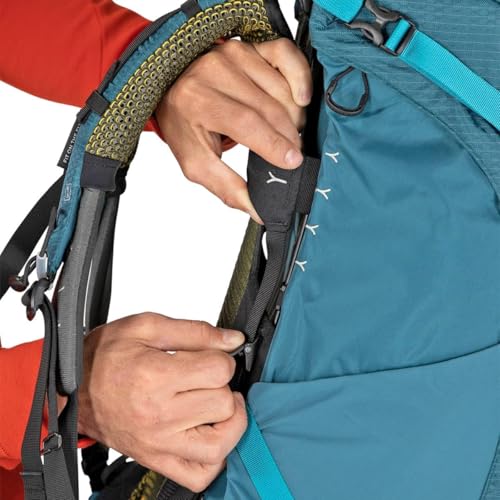 Osprey Atmos AG 50L Men's Backpacking Backpack - color: Mythical Green, size: Small-Medium