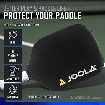JOOLA Pickleball Paddle Cover - Neoprene Sleeve for JOOLA Paddles - Pickleball Accessory and Gift - Padded Foam Storage Case Protects Pickle Ball Rackets - color: Standard