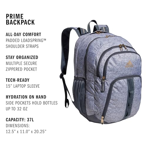 Prime 6 Backpack - color: Jersey Grey/Onix Grey/Gilver