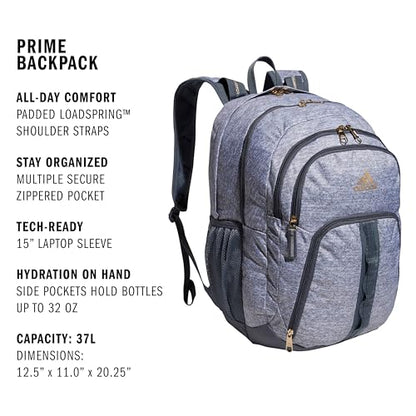 Prime 6 Backpack - color: Jersey Grey/Onix Grey/Gilver
