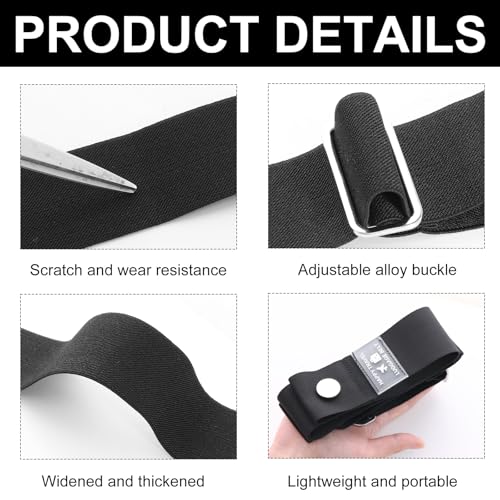 2-in-1 Travel Belt for Luggage Straps Add a Bag Luggage Strap for Backpack Over Handle for Carry On Bag Suitcase Belts Adjustable Travel Airport Luggage Belt Strap with Alloy Buckle
