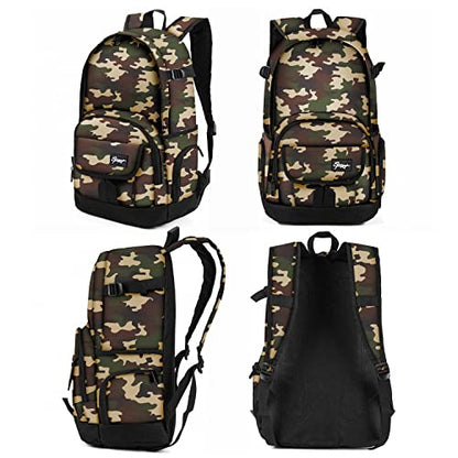 rickyh style School Backpack Travel Bag for Men & Women Lightweight College Back Pack with Laptop Compartmen - color: 04jl