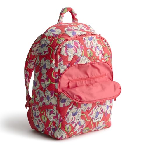 Vera Bradley Women's Featherweight Westover Hybrid Backpack, Swirling Poppies, One Size - color: Swirling Poppies