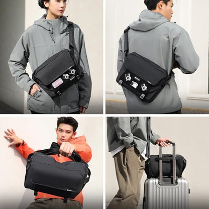 ULANZI BP11 8L Camera Sling Bag with Tripod Holder, Lightweight Splash-Proof Anti-Theft Crossbody for DSLR, Mirrorless, Lens & Laptop,Customizable Front Patch Pocket for Travel, Hiking, Everyday Carry - size: 8L