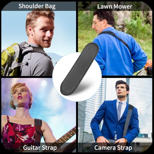 FIEIL 2 Pack Thick Shoulder Strap Pad, Universal Replacement, Detachable, Relieves Shoulder Pain (Sandwich Mesh - Sapphire Blue) - size: Sapphire Blue