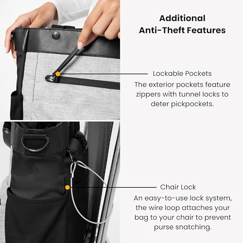 Sherpani Soleil, Anti Theft Convertible Backpack, 3 in 1 Tote, Crossbody Purse, 18L Travel Bag, Fits 13” Laptop (Straw Pro) - color: Straw - Pro