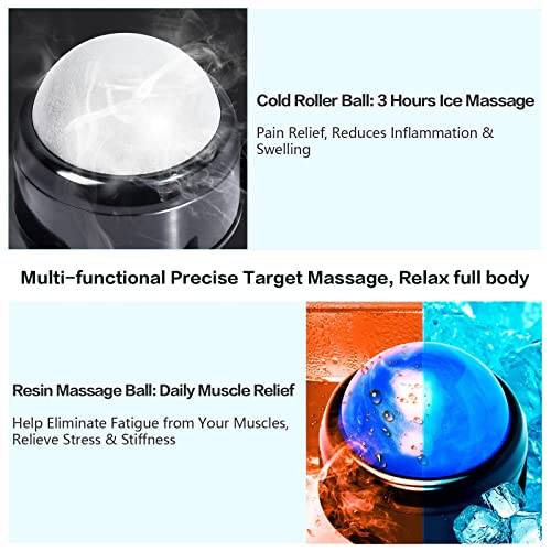 Mountable Massage Ball, 3 in 1 Muscle Recovery Massager, for Pain Relief, Myofascial Release, Knots, and Deep Tissue, Trigger Point Massage Therapy, Ideal Gifts for Loved Ones - style: 1 - Pack - Mountable Ball Kit
