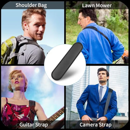 FIEIL Non-Slip Shoulder Strap Pad, Waterproof Air Cushion Shoulder Relief Pad, for Shoulder Bags, Guitar Strap, Detachable Shoulder Strap Pad Pads Help Relieve Shoulder Pain(Neoprene) - size: Neoprene