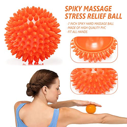 Hand Grip Strengthener Workout Kit (10Pcs) Hands Grip Strength Trainer, Forearm Gripper, Finger Exerciser Stretcher Wrist Ball, Stress Relief Ball for Men and Women, Injury Recovery - color: HSK02