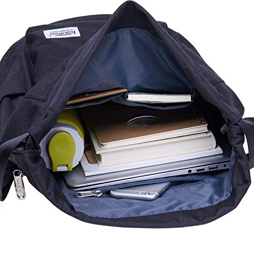 KAUKKO Drawstring Sports Backpack Gym Yoga Bag Shoulder Rucksack for Men and Women - color: Black2031