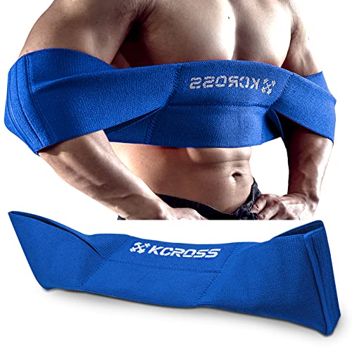 KCROSS Bench Press Band for Men and Women, Weight Lifting Bench Press Band, Push Up Exercise Bench - color: Blue (Under-180lbs), size: M(7.6in)