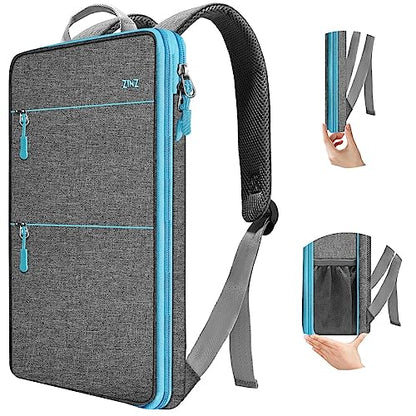ZINZ Slim & Expandable Laptop Backpack 15 15.6 16 Inch Case, Water Resistant Travel Backpack Compatible with MacBook Pro/Neo 16" 15", Dell XPS 15 16 and Most 15" 15.6" 16" Notebooks，LG01Y02 - color: Lg01y02, size: 15"-16"
