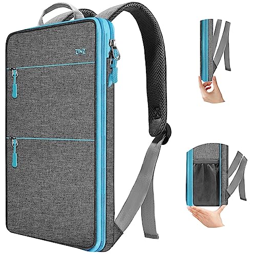 ZINZ Slim & Expandable Laptop Backpack 15 15.6 16 Inch Case, Water Resistant Travel Backpack Compatible with MacBook Pro/Neo 16" 15", Dell XPS 15 16 and Most 15" 15.6" 16" Notebooks，LG01Y02 - color: Lg01y02, size: 15"-16"