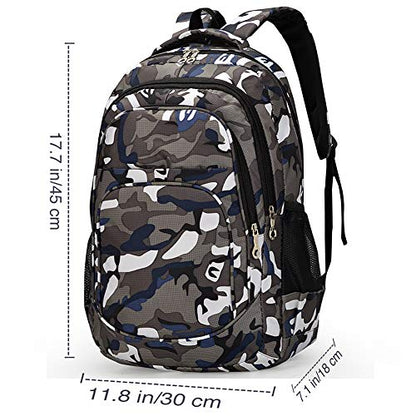 rickyh style Stylish Backpack: Multi-functional and Lightweight Bag for Travel, School, and Outdoor Activities - color: 007mchei