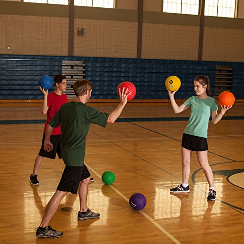 Champion Sports Playground Ball – Durable High-Bounce Ball, Sizes 5", 6", 7", 10", 13" & 16" for Gym, Recess & Play - style: 10 Inch