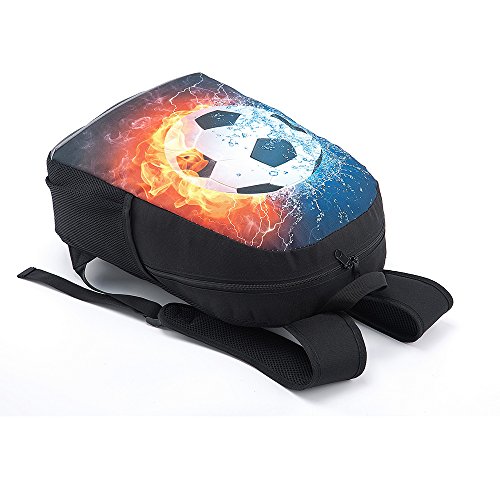 CAIWEI American Football Backpack School Bag (Football 1) - color: Football 1, size: 17.2*11.7*5.5 Inch