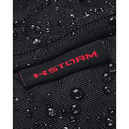 Under Armour Unisex Hustle 5.0 Backpack - color: (017) Black / Black / Red