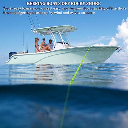 Boat Bungee Dock Lines, Boat Bungee Anchor Lines, Boat Bungee Anchor Rope, PWC Anchor Line, PWC Accessories, Jet Ski Accessories - size: 14-50 feet Anchor Rope, style: Pack Of 1