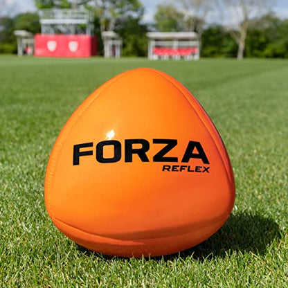FORZA GK Reflex Soccer Ball – Size 5 Goalkeeper Training Ball for Improved Reaction Time, Agility & Hand-Eye Coordination | Available Individually or in Packs of 3 & 12 - size: Pack of 1