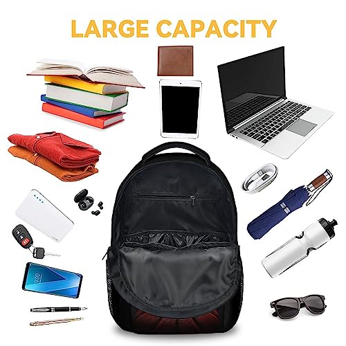 Mercuryelf Basketball Backpack for Boys Girls, 16 Inch Black Backpacks for School Travel, Cool Lightweight Bookbag for Kids - color: Basketball-2