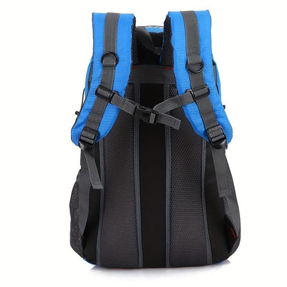 Hiking Backpack, 20L Small Camping Backpack, Ultralight Hiking Daypack for Men Women Travel Cycling Camping Outdoor, Blue - color: Blue