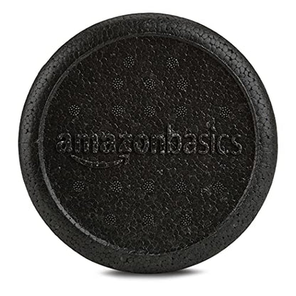 Amazon Basics High-Density Foam Roller for Exercise and Recovery, 18 Inches, Black