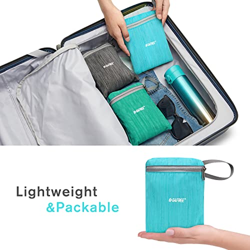 G4Free 10L/15L Hiking Backpack Lightweight Packable Hiking Daypack Small Travel Outdoor Foldable Shoulder Bag - color: Aqua, size: 10L