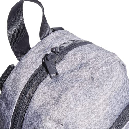Linear Mini Backpack Small Travel Bag - color: Jersey Grey/Onix Grey/White