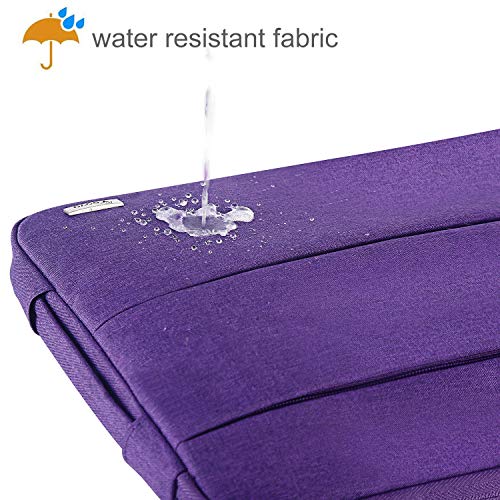Voova Laptop Sleeve Carrying Case 13 13.6 Inch Compatible with MacBook Air 13 M1/M2/M3/M4, MacBook Pro 13/14, IPad Pro 13, Waterproof Slim Computer Cover Bag, Purple - color: Purple, size: 12.6-13.6 Inch