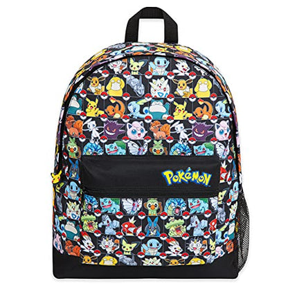 Pokemon Backpack for Kids Teens Boys Girls, Pikachu Anime Backpacks, Bag for Daycare Sports Vacation Travel, School Gift (Multi AOP) - color: Multi Aop