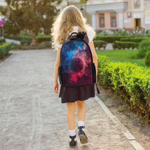 Basketball Smoke Backpack, Durable Polyester Daypack with Laptop Compartment, Reinforced Bottom, Adjustable Shoulder Straps And Multi Pockets for Travel And Daily Use - color: Basketball Smoke