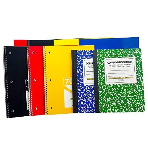 School Supply Boxes | 17" (Black or Clear) Backpack Bundle for (Elementary, Intermediate, or High School) (Elementary Case (6 Pack), Clear) - color: Clear, style: Elementary Case (6 Pack)