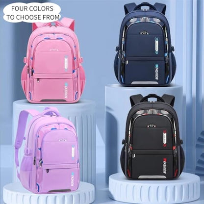 Minimalist Modern Spacious Backpack with Durable Multi-Pocket Design, Stylish Anti-Theft Ultra-Light Daypack (blue) - color: Blue