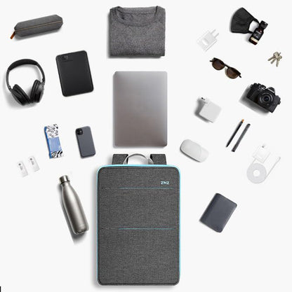 ZINZ Slim & Expandable Laptop Backpack 15 15.6 16 Inch Case, Water Resistant Travel Backpack Compatible with MacBook Pro/Neo 16" 15", Dell XPS 15 16 and Most 15" 15.6" 16" Notebooks，LG01Y02 - color: Lg01y02, size: 15"-16"