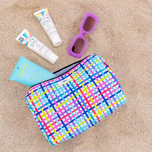 SCOUT Packin' Heat Toiletry Bag - Makeup, Toiletry & Cosmetic Bag, Fits Full Size Items, Inside Pocket, Water-Resistant, Zips Closed - color: Cat Skills