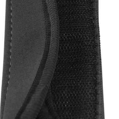 Cosmos Pack of 3 Neoprene Luggage Handle Wrap Handle Grip Luggage Identifier for Travel Bag Luggage Suitcase (Black Color) - color: Black Color