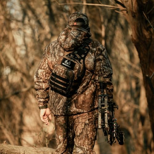 WOLFpak Tactical Sling Bag for Concealed Carry, EDC | Everday Crossbody Daypack - color: Realtree Apx