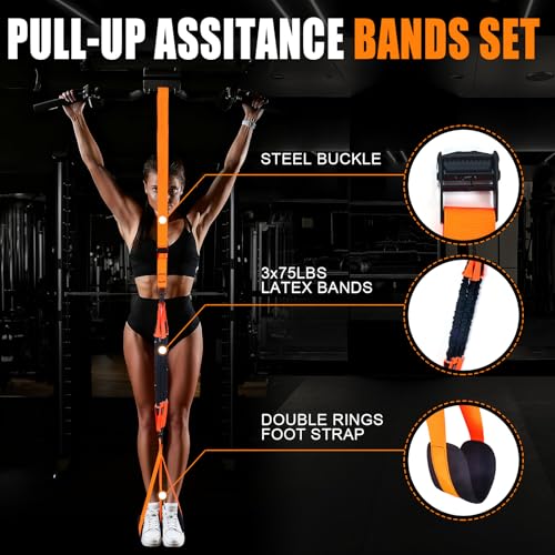 Pull-Up Assistance Bands Set