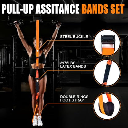 Pull-Up Assistance Bands Set